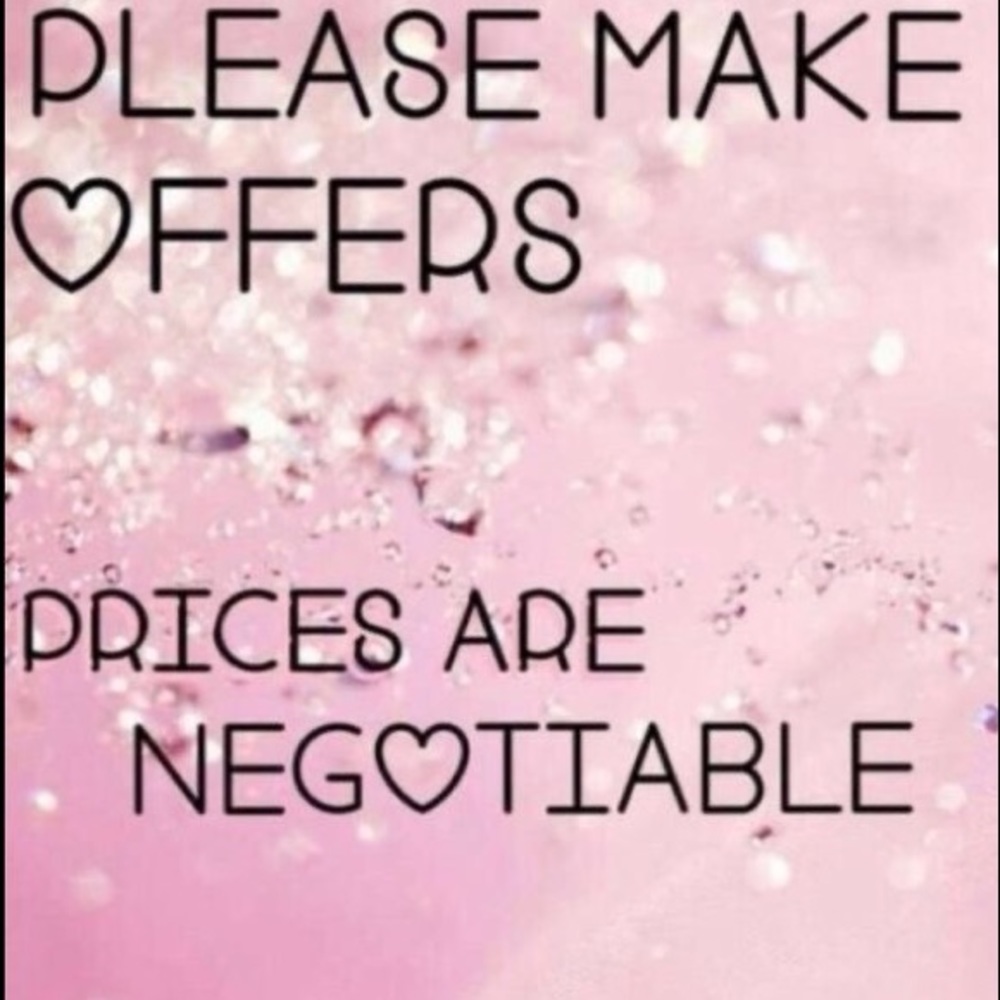 All offers considered and appreciated!💕